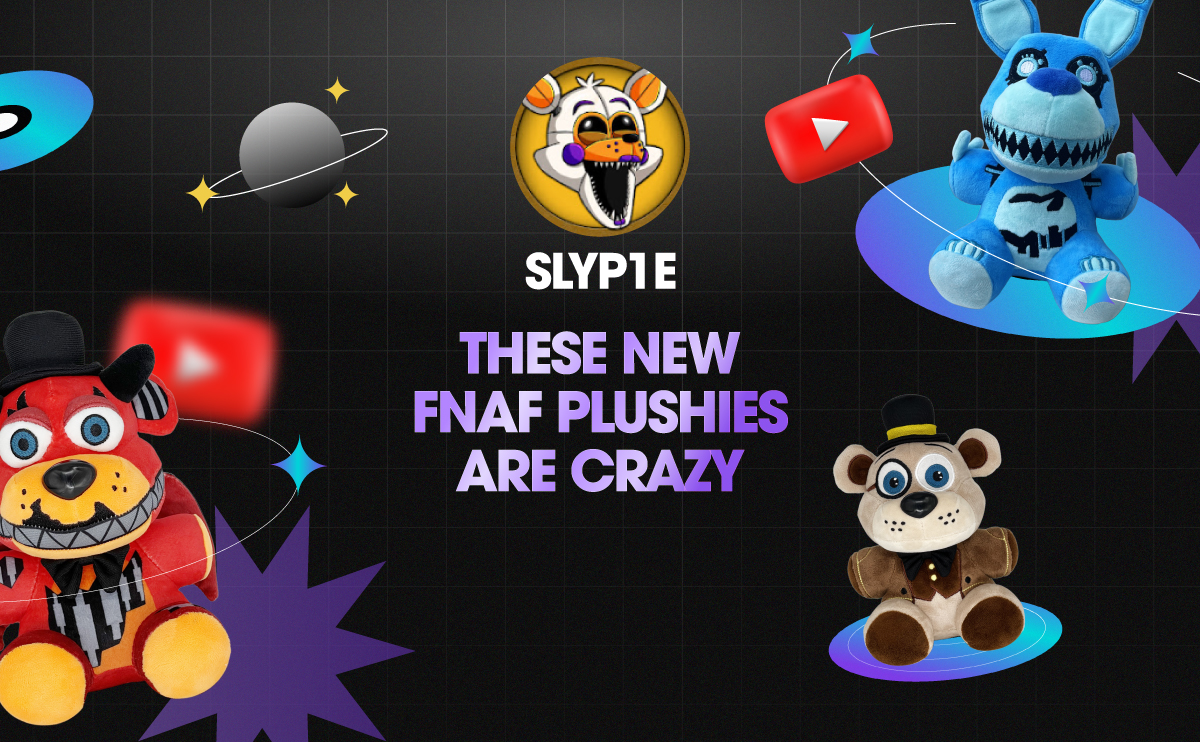 SLYP1E REVIEWS - These NEW FNAF Plushies are Crazy! Plush Review slyp1e-These-NEW-FNAF-Plushies-are-Crazy