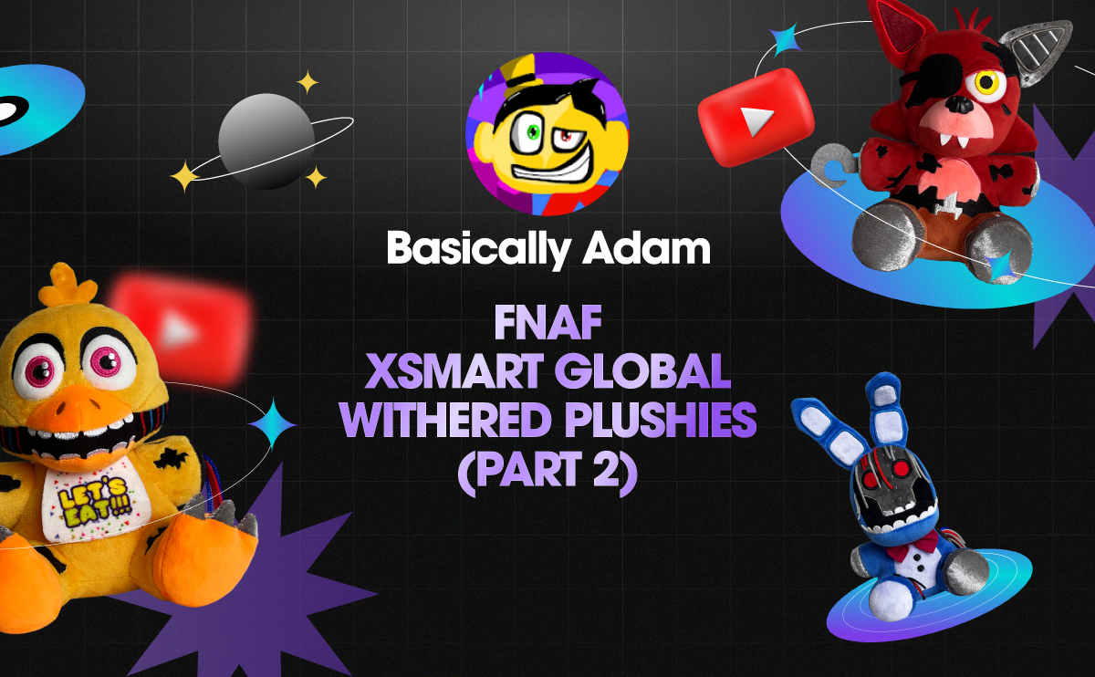 Basically Adam - FNAF Xsmart Global Withered Plushies (part 2) - FNAF 2 Withered reviews Basically-Adam-FNAF-Xsmart-Global-Withered-Plushies-(part-2)